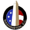 CITY OF WASHINGTON, DC WASHINGTON MONUMENT WITH FLAG PIN
